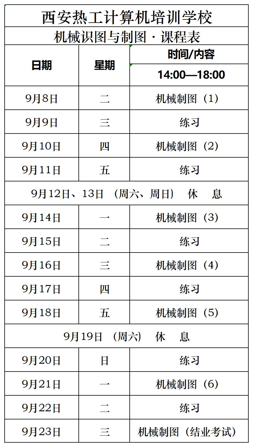 西安热工计算机培训学校